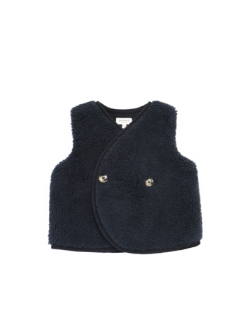 Donsje Amsterdam Monty Gilet - Blue Marine