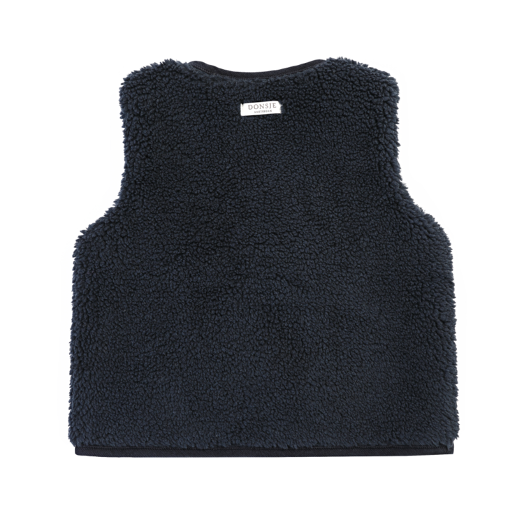 Donsje Amsterdam Monty Gilet - Blue Marine