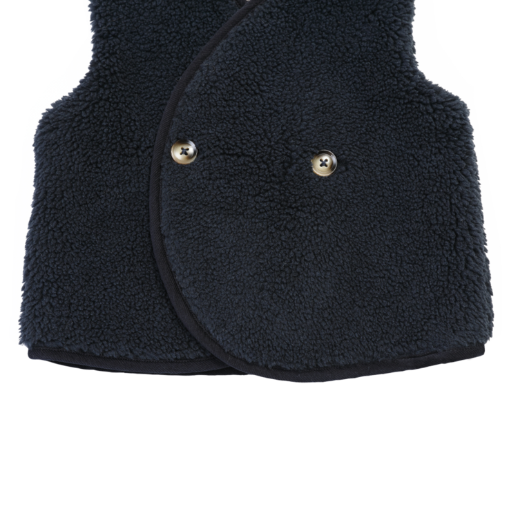 Donsje Amsterdam Monty Gilet - Blue Marine