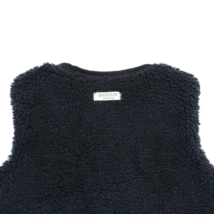 Donsje Amsterdam Monty Gilet - Blue Marine
