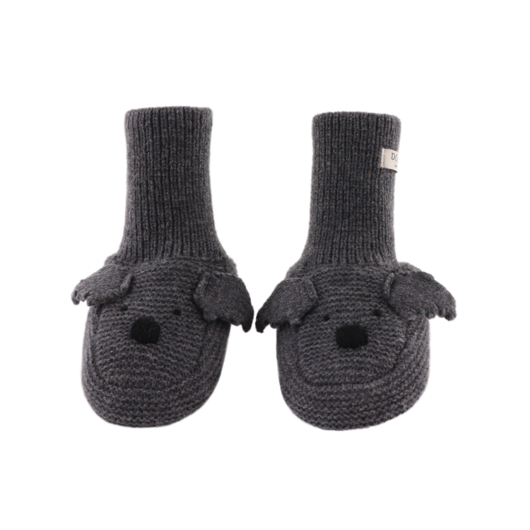 Donsje Amsterdam Maicer Merino Wool Booties Koala - Cloudy Grey