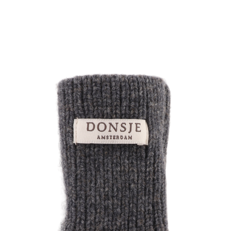 Donsje Amsterdam Maicer Merino Wool Booties Koala - Cloudy Grey