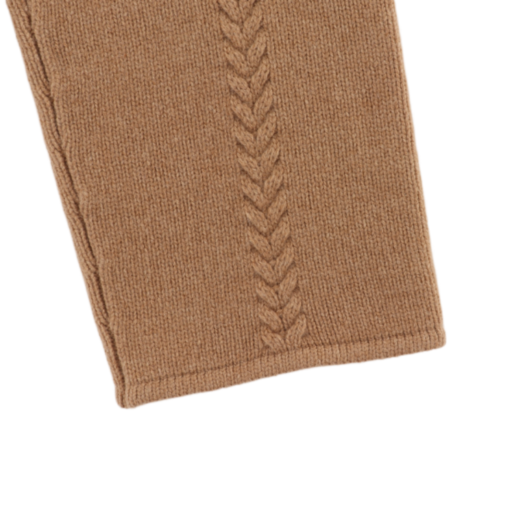 Donsje Amsterdam Sulien Merino Wool Trousers - Hazelnut