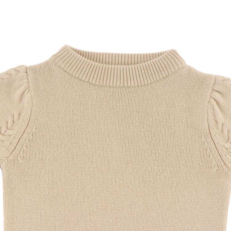 Donsje Amsterdam Kasine Merino Wool Sweater - Soft Sand