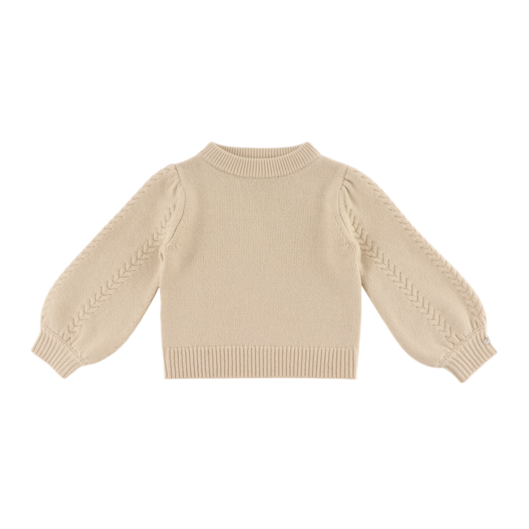 Donsje Amsterdam Kasine Merino Wool Sweater - Soft Sand