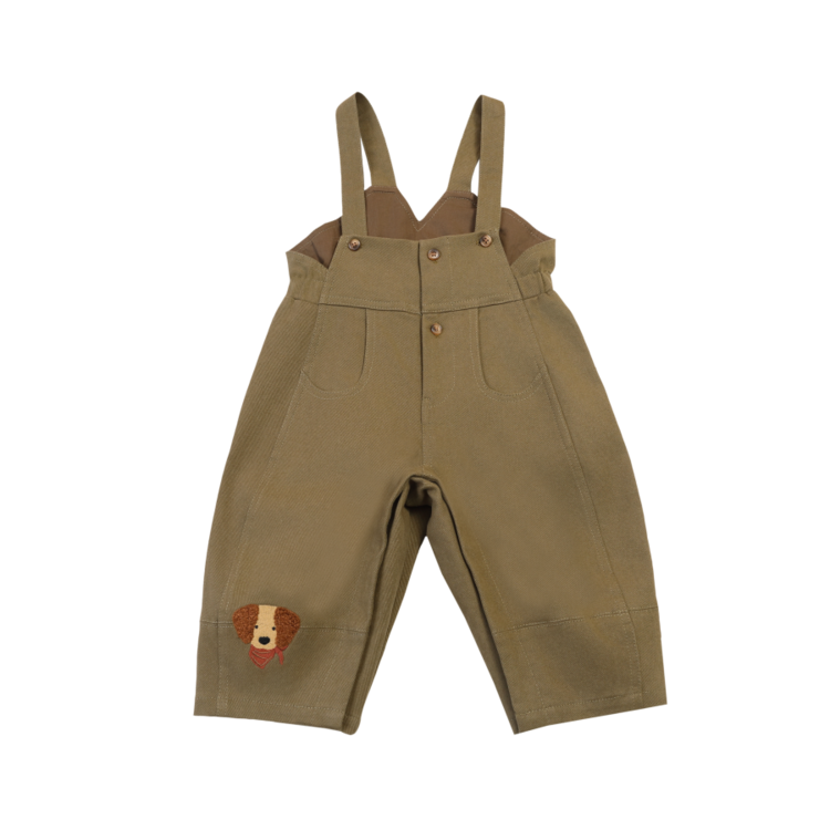 Donsje Amsterdam Lewes Overall - Stone Green