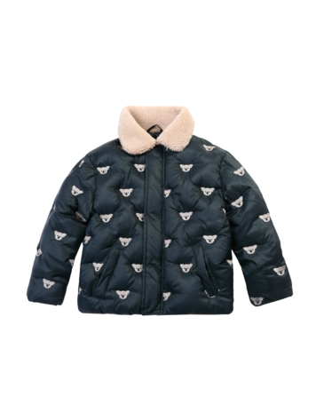 Donsje Amsterdam Florus Jacket Koalas - Blue Marine