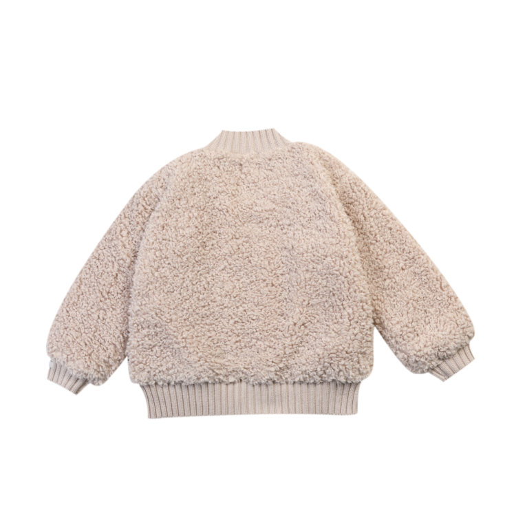 Donsje Amsterdam Olaan Cardigan - Taupe Teddy