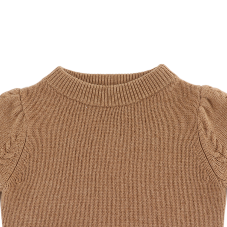 Donsje Amsterdam Kasine Merino Wool Sweater - Hazelnut