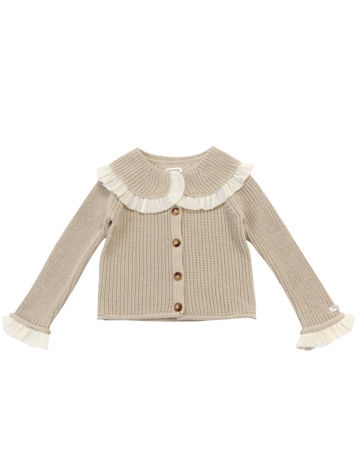 Donsje Amsterdam Zoila Cardigan - Oyster Grey