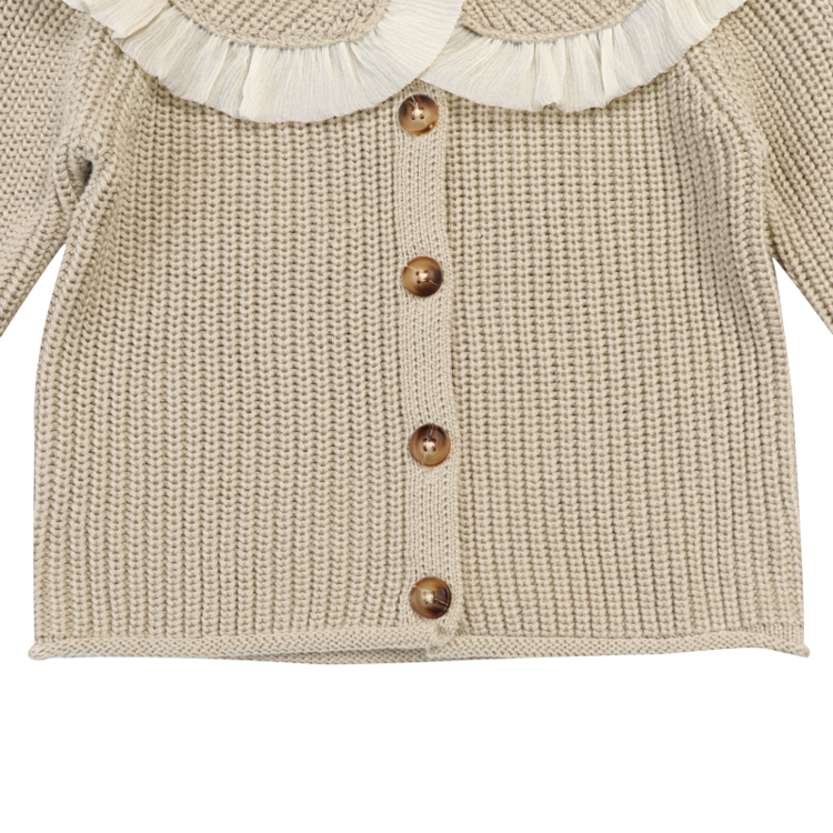 Donsje Amsterdam Zoila Cardigan - Oyster Grey