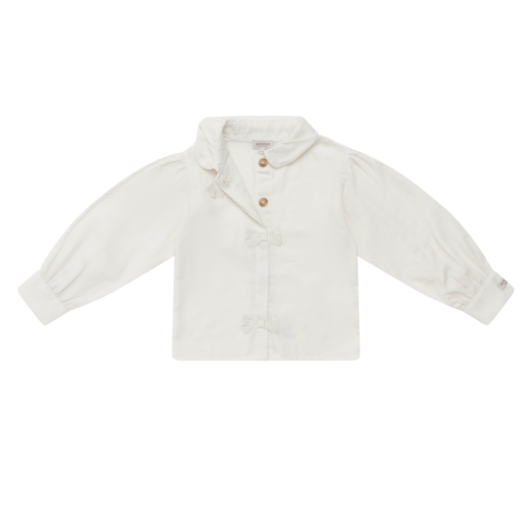 Donsje Amsterdam Kresi Blouse Bows - Off White