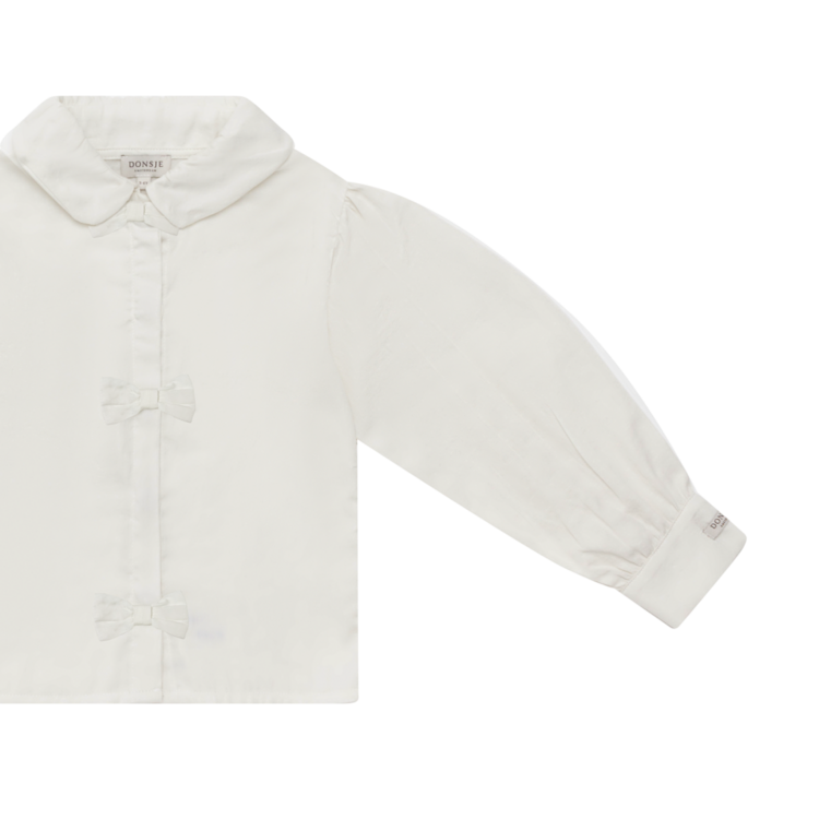 Donsje Amsterdam Kresi Blouse Bows - Off White