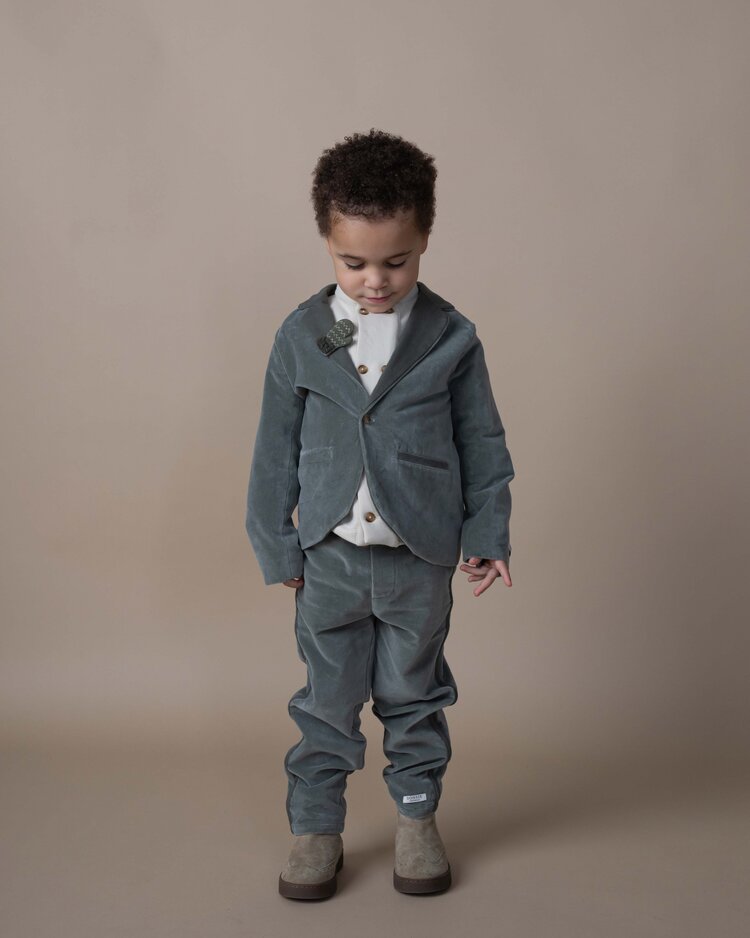 Donsje Amsterdam Zorzi Tuxedo Trousers - Thyme