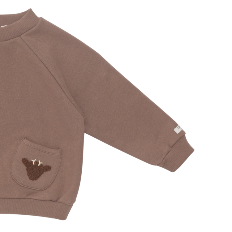 Donsje Amsterdam Foppe Sweater - Stags Toffee