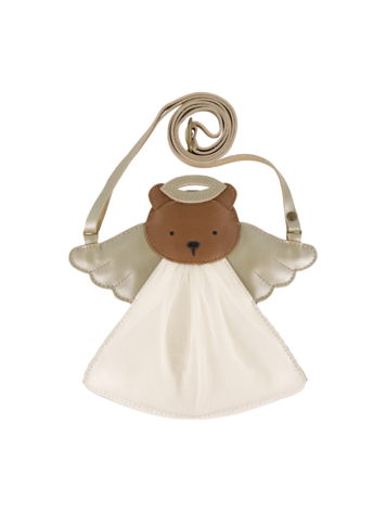 Donsje Amsterdam Wonda Purse Angel Bear - Champagne