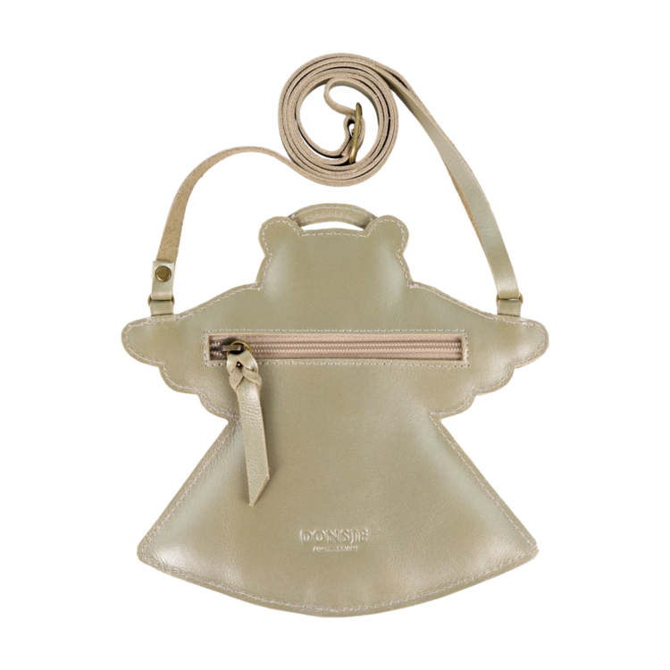 Donsje Amsterdam Wonda Handtasje Angel Bear - Champagne