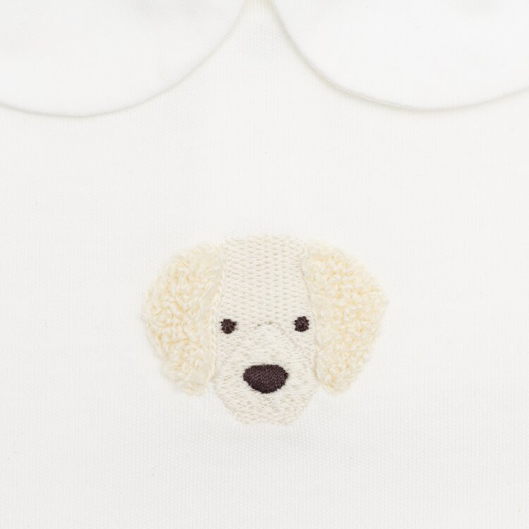 Donsje Amsterdam Davo Bodysuit Golden Retriever - Off White