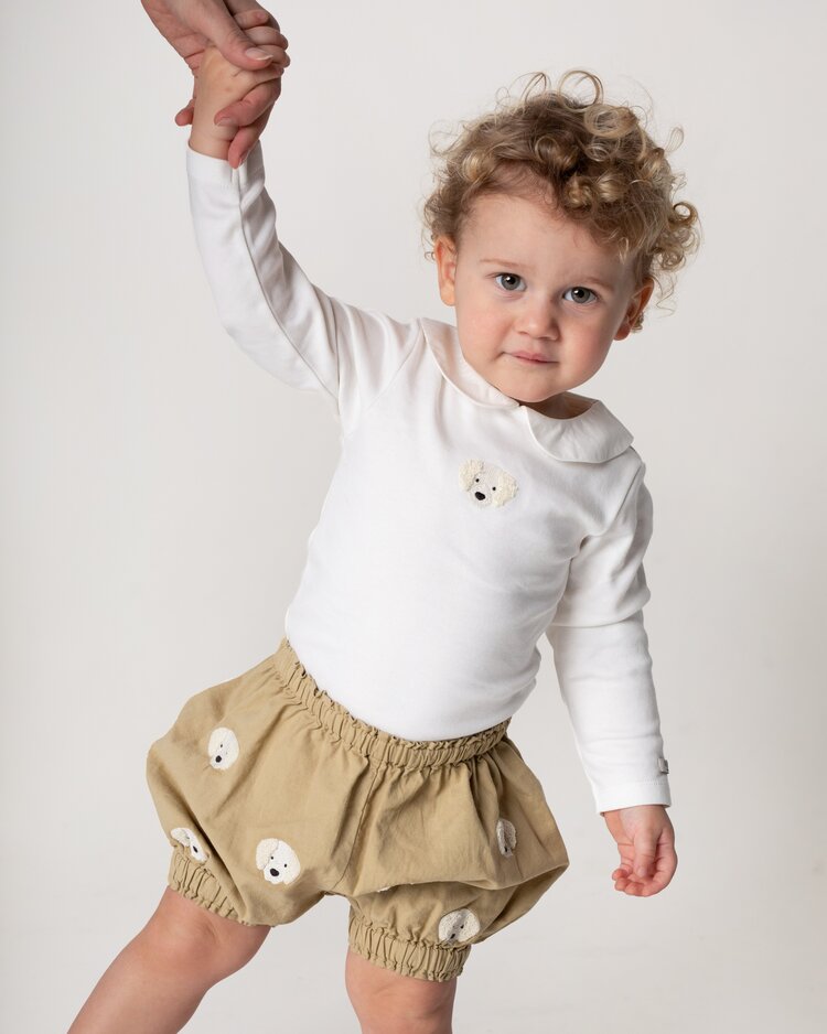 Donsje Amsterdam Davo Bodysuit Golden Retriever - Off White