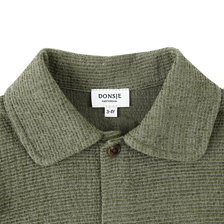 Donsje Amsterdam Bieken Shirt - Moss Green