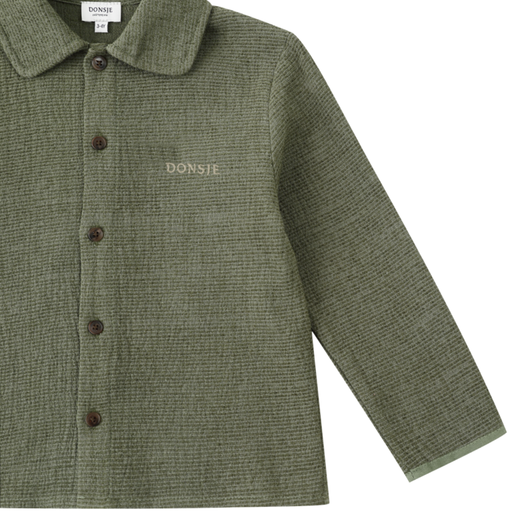 Donsje Amsterdam Bieken Shirt - Moss Green