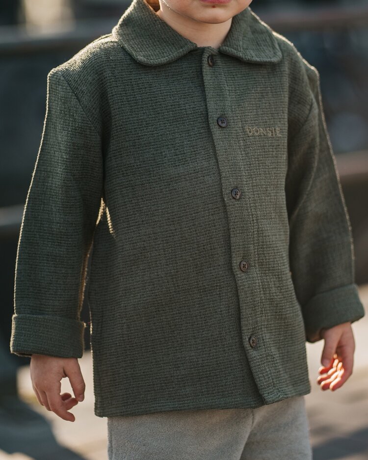 Donsje Amsterdam Bieken Shirt - Moss Green