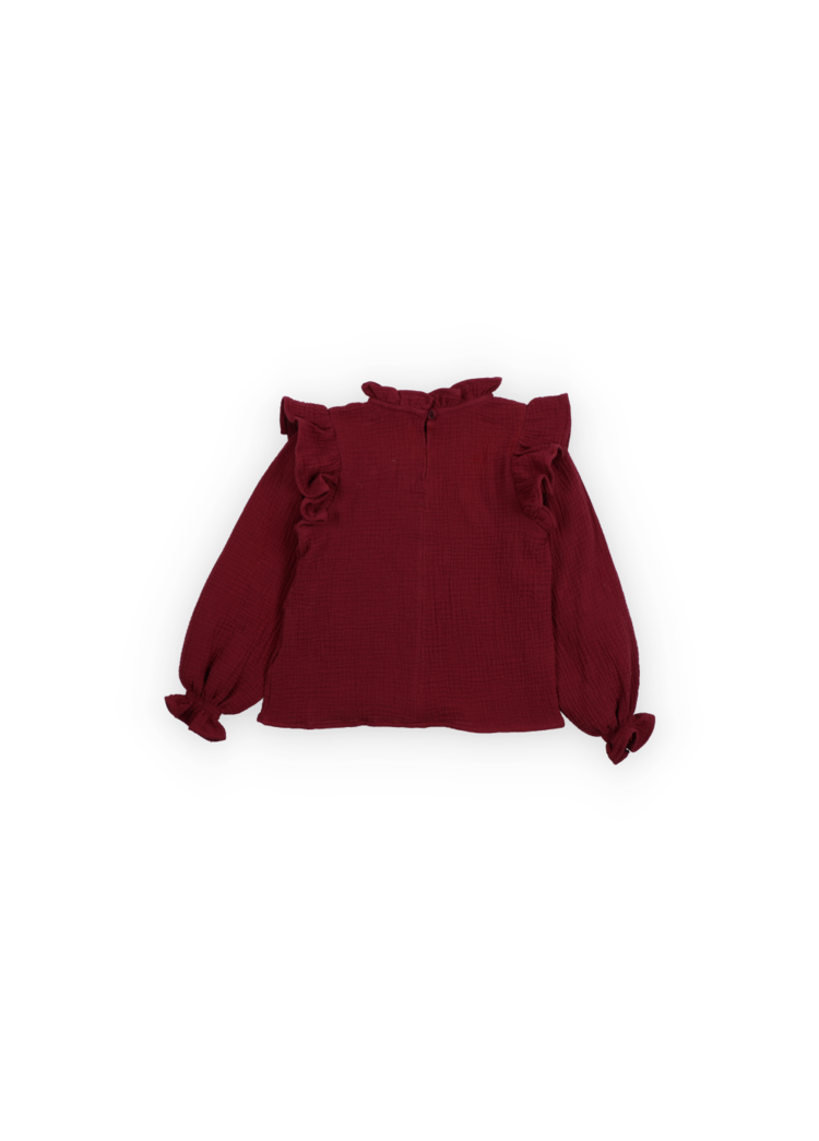 The New Society Maitea Blouse - Plum Fantasy