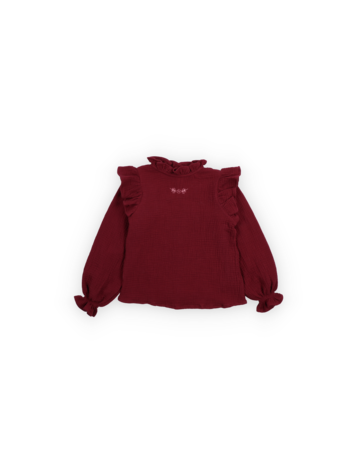 The New Society Maitea Blouse - Plum Fantasy