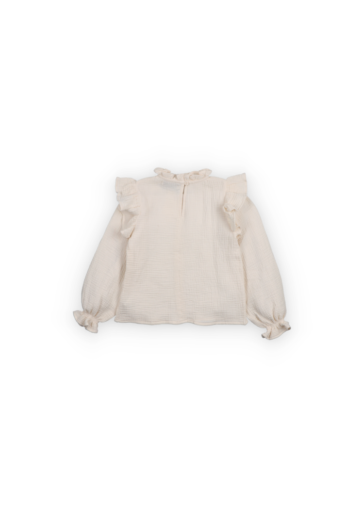 The New Society Maitea Blouse - Moonlight White