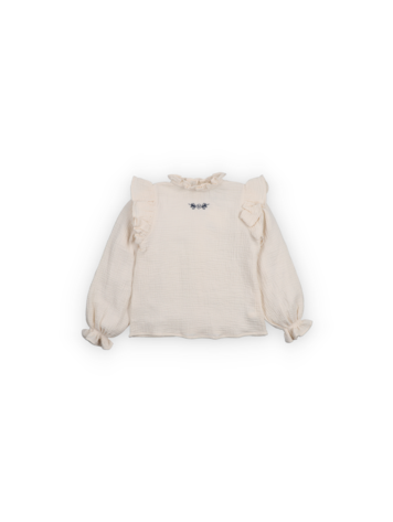 The New Society Maitea Blouse - Moonlight White