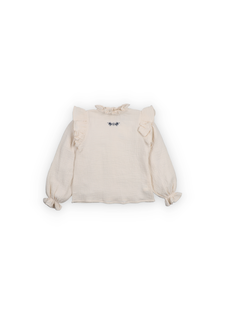 The New Society Maitea Blouse - Moonlight White