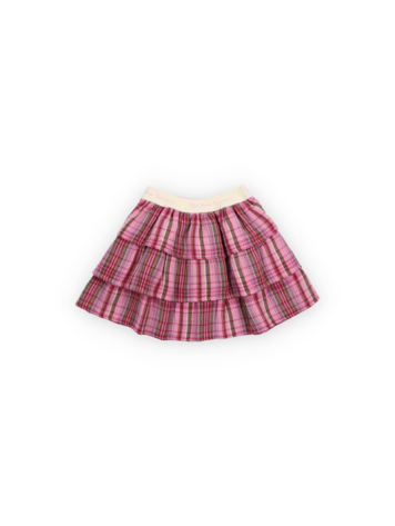 The New Society Adriana Skirt - Dream Lush Check