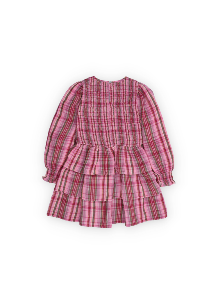 The New Society Adriana Dress - Dream Lush Check