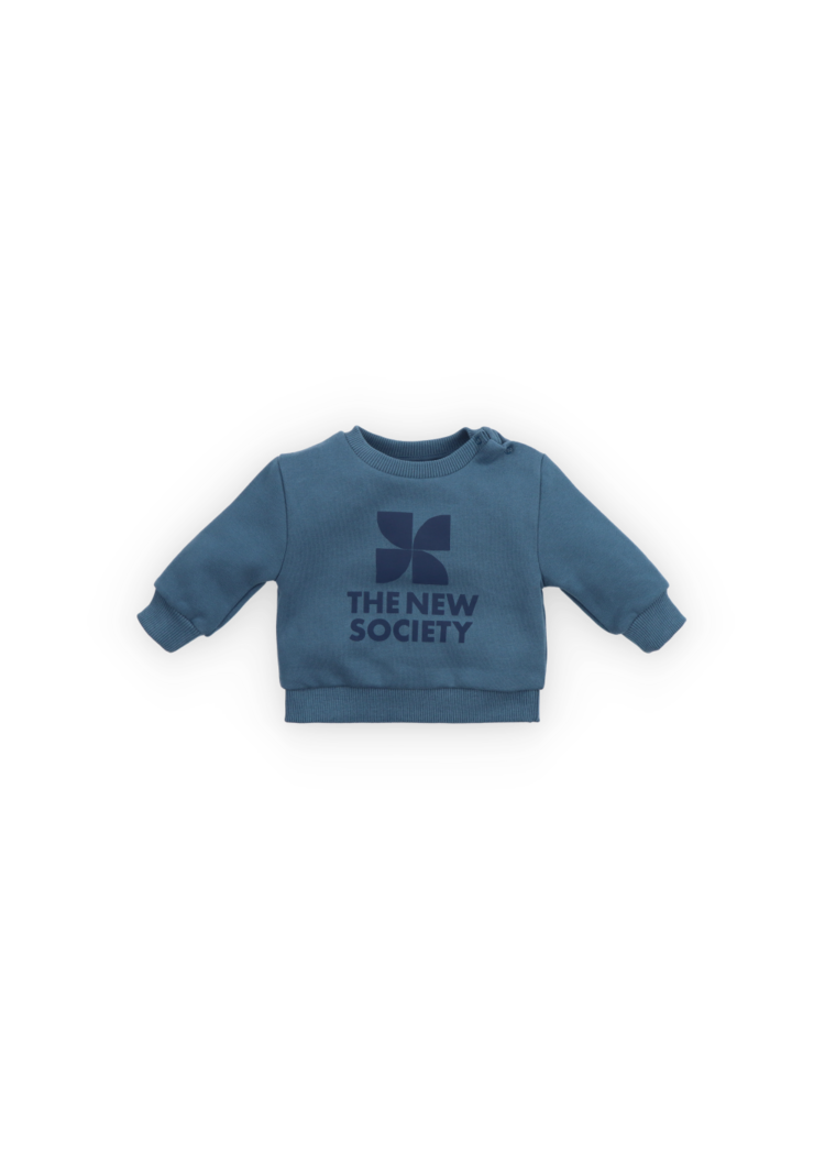 The New Society TNS Logo Baby Sweatshirt + Jogging  - Void Blue