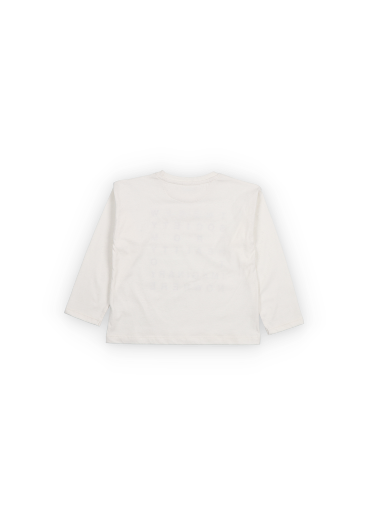 The New Society Oscar T-Shirt - Moonlight White