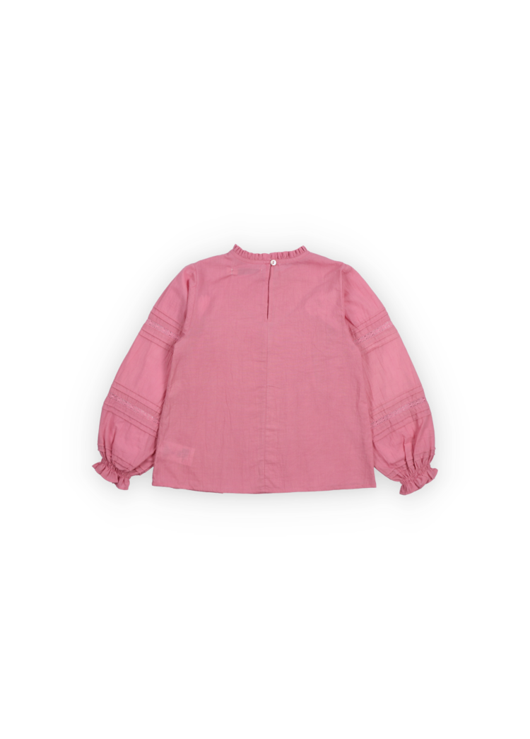 The New Society Blanca Blouse - Dream Blush