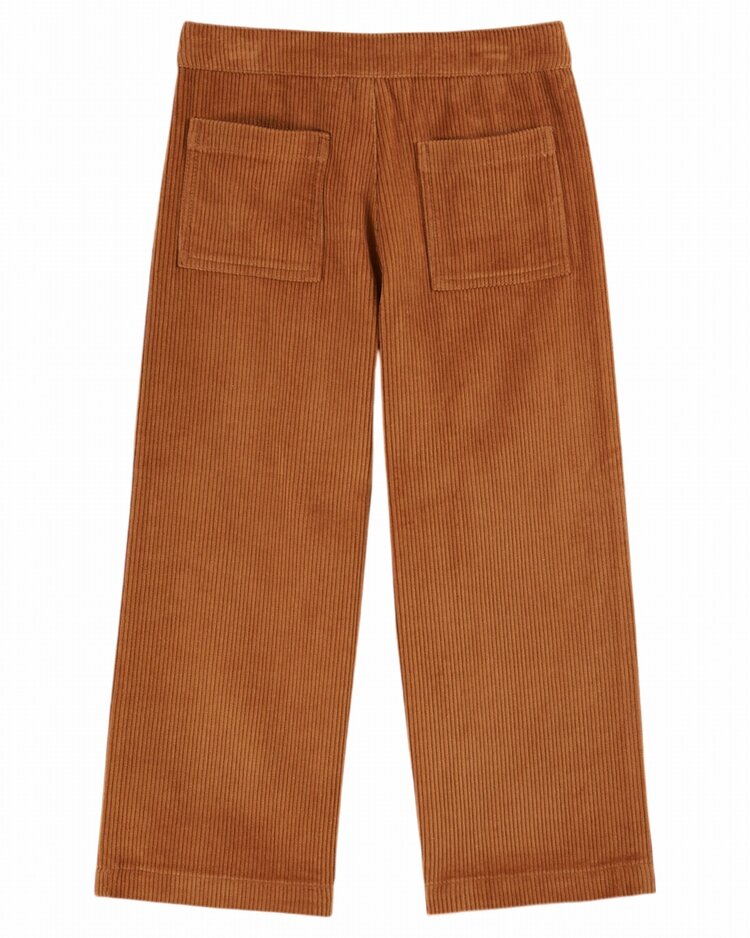 Emile et ida Pantalon Poches Fleurs - Violine