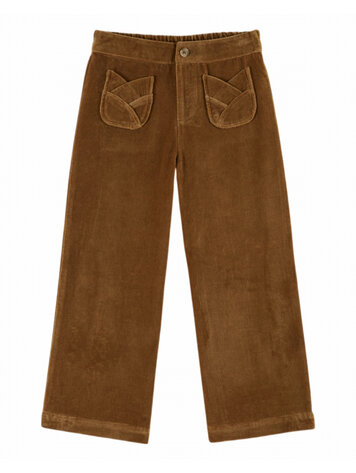 Emile et ida Pantalon Poches Tulipe - Bronze