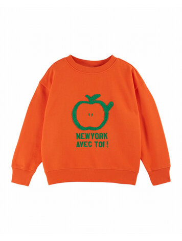 Emile et ida Sweat Molleton - Clementine