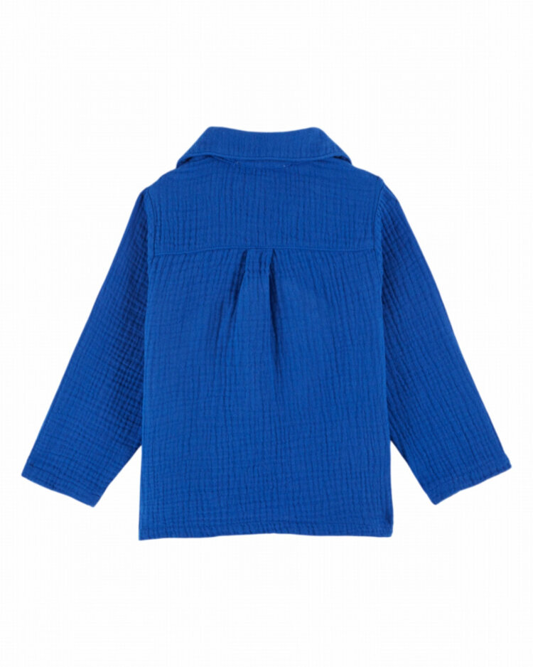 Emile et ida Kurta Gaze De Coton - Royal