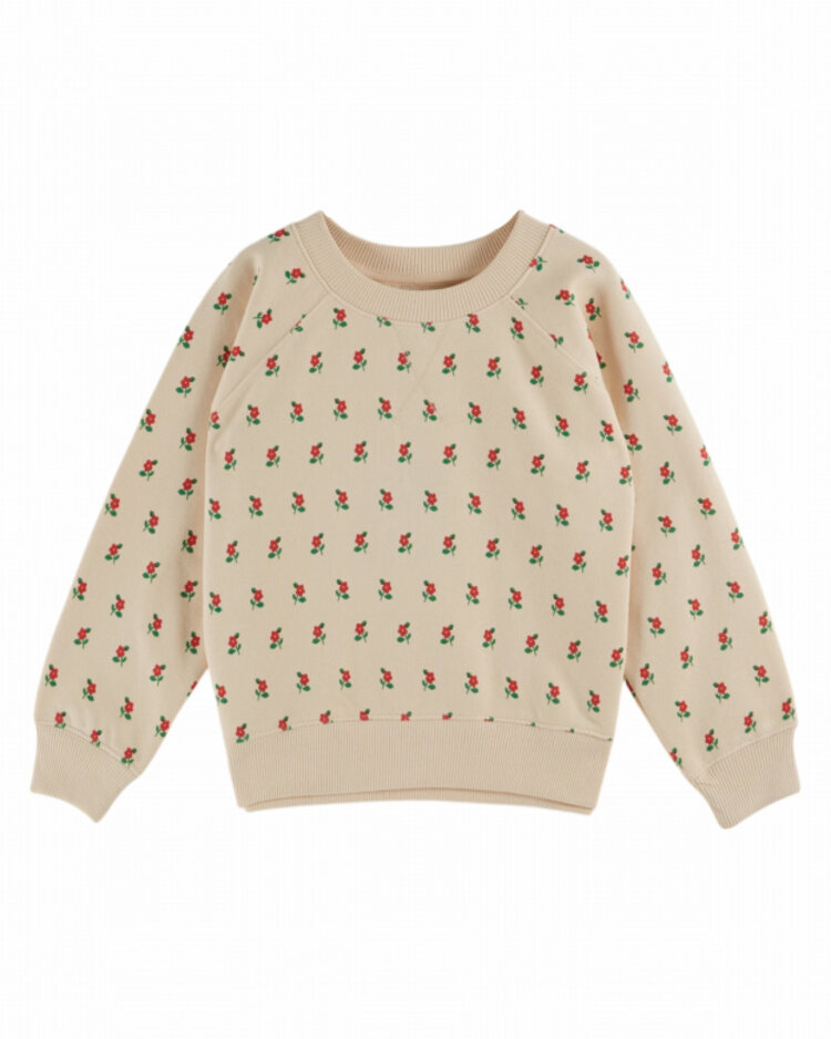 Emile et ida Sweat Imprime All Over - Poppy Brioche