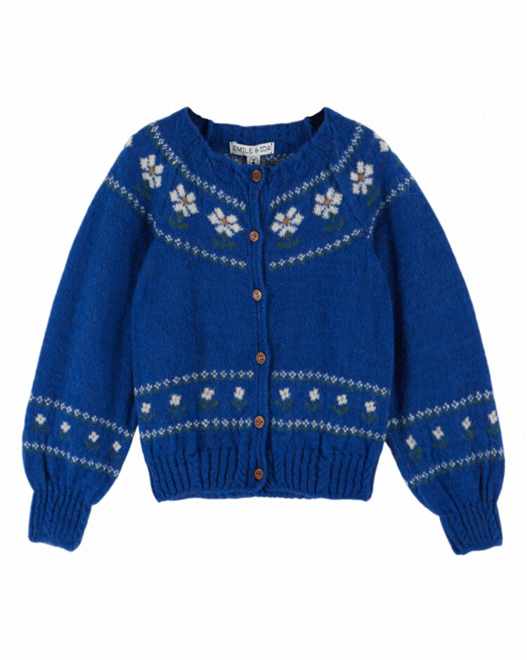 Emile et ida Cardigan Marguerite - Royal