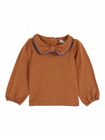 Emile et ida Tee Shirt Picote - Pecan
