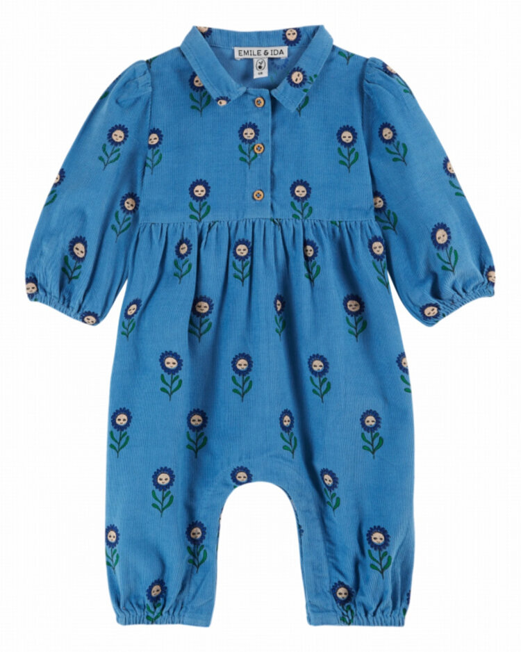 Emile et ida Combinaison Velours BB - Margot