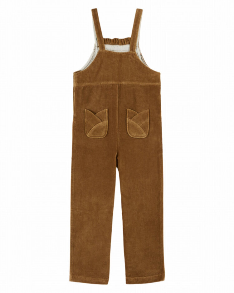 Emile et ida Salopette Velours - Bronze