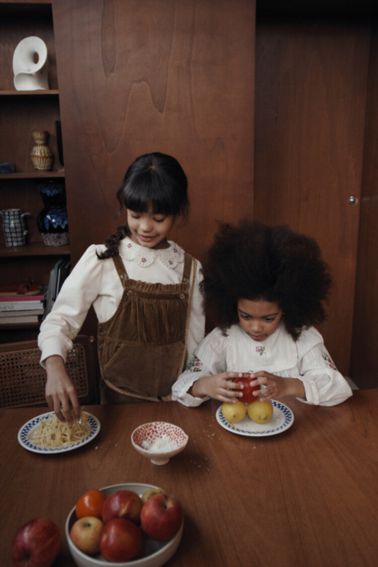 Emile et ida Salopette Velours - Bronze