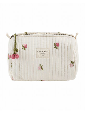 Emile et ida Trousse De Toilette - Roses