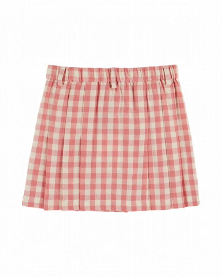 Emile et ida Jupe Vichy Plissee - Gingham