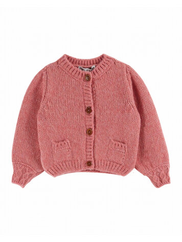 Emile et ida Cardigan Doudou - Rose