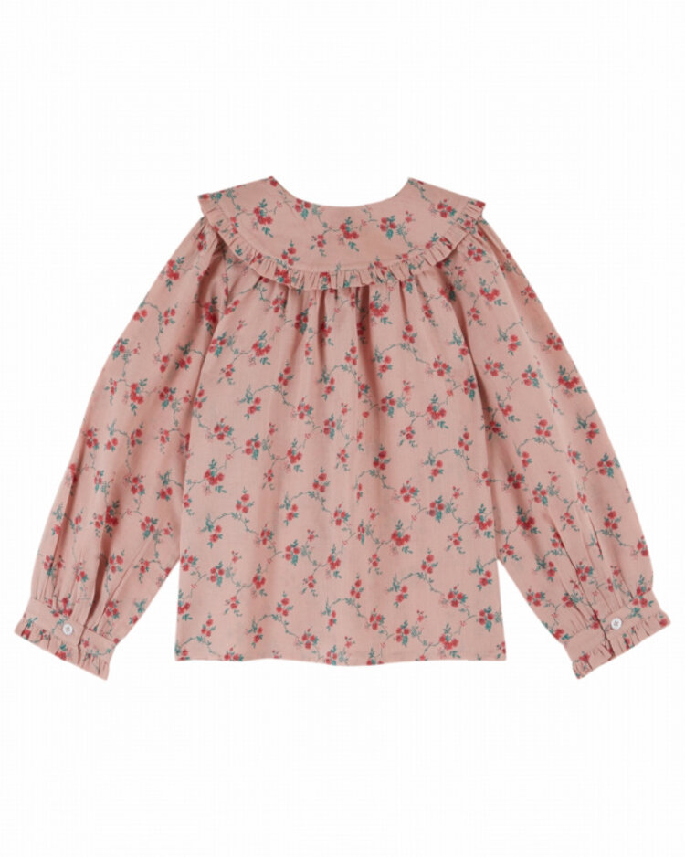 Emile et ida Blouse Aster Col Noeud - Aster
